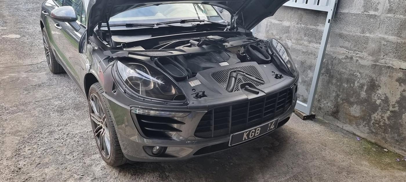 Porsche Macan en entretien